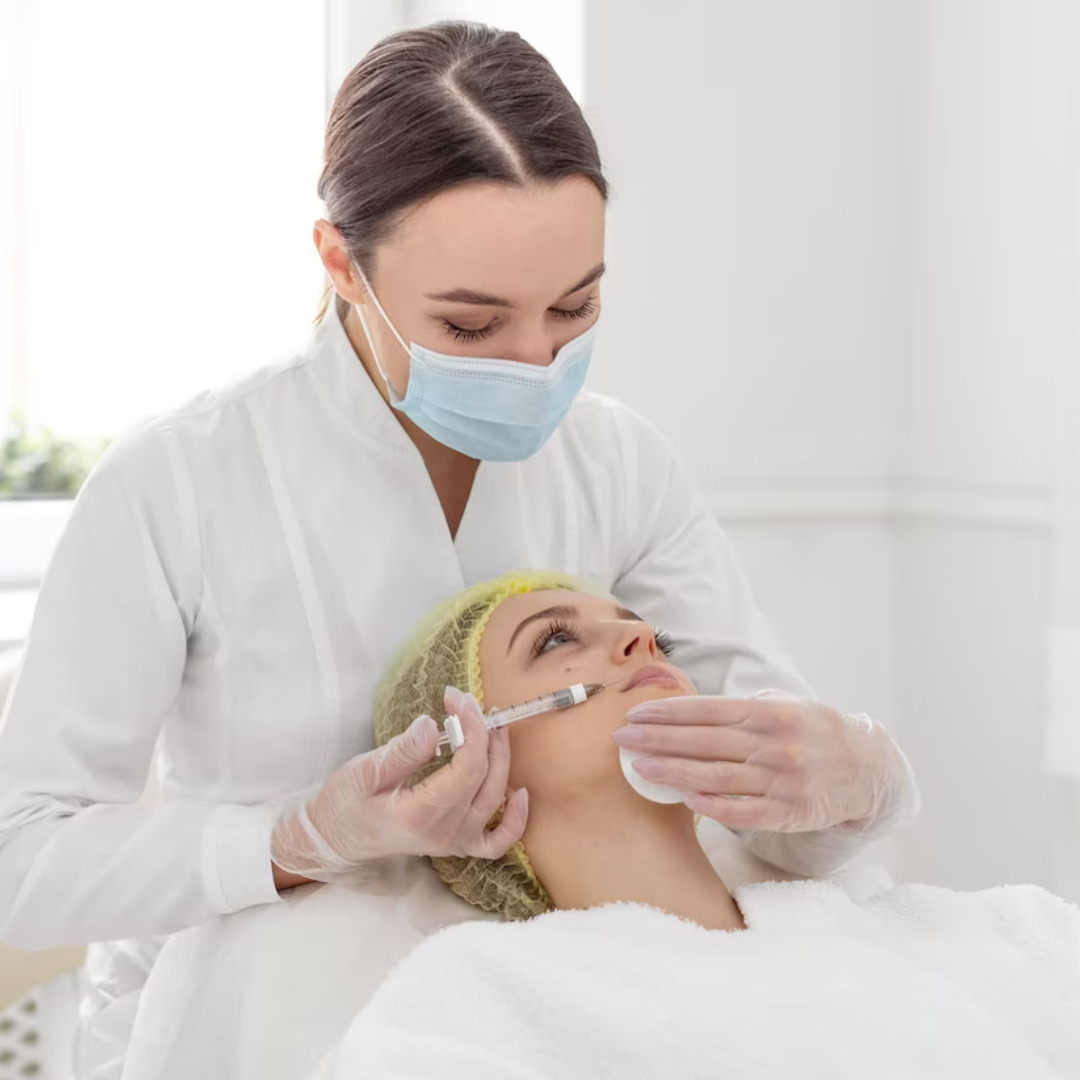 ozone therapy process where doctor and patients are being showcased