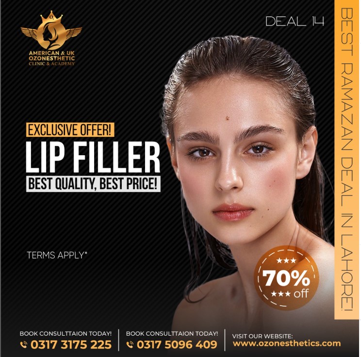 Exclusive Offer on Lip Filler offered by London Aesthetic UK